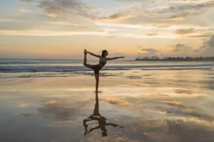 beach yoga retreat Mackay